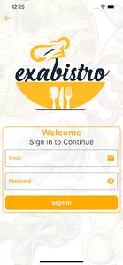 Exabistro (Food & Restaurant) screenshot 1