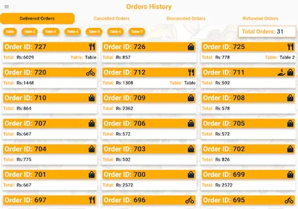 Exabistro POS screenshot 10
