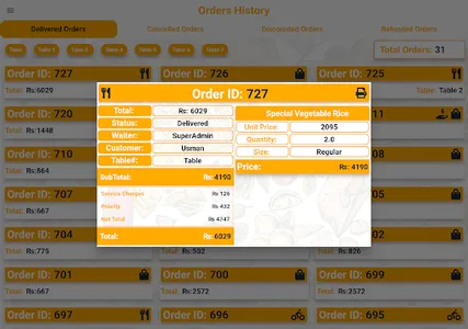Exabistro POS screenshot 11