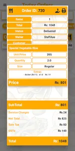 Exabistro POS screenshot 6