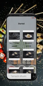 תפריט דיגיטלי - Tamashi shushi screenshot 2
