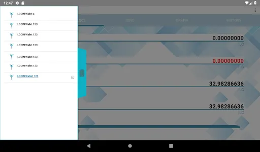 ILC / BTC Wallet screenshot 11