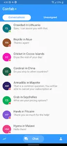 Confab Live-chat screenshot 3