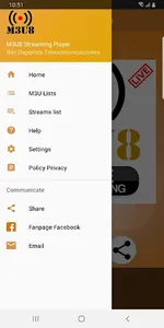 Live TV M3U8 Streaming Player screenshot 2