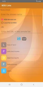 Live TV M3U8 Streaming Player screenshot 3