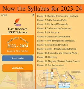 Class 10 Science for 2023-24 screenshot 0