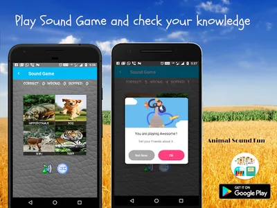 Animal sounds and Sound Piano screenshot 1