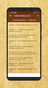 Indian Evidence Act 1872 - IEA screenshot 0