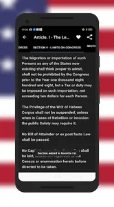 United States Constitution screenshot 4