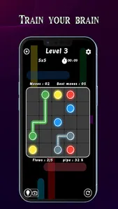 Neon Dots Puzzle Game screenshot 13