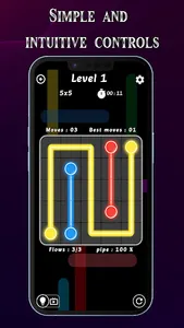 Neon Dots Puzzle Game screenshot 14