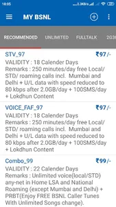 My BSNL App screenshot 7