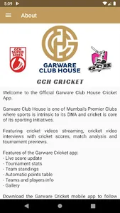 GCH  Cricket screenshot 1