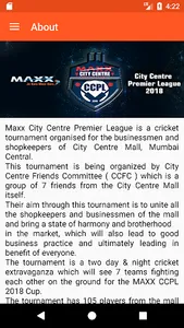 MAXX City Center Premier Leagu screenshot 0