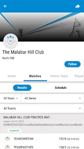 The Malabar Hill Club Cricket screenshot 2