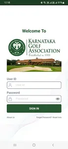 Karnataka Golf Association screenshot 1