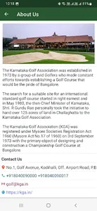 Karnataka Golf Association screenshot 7