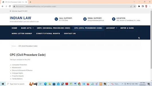 Basic Indian Law screenshot 5