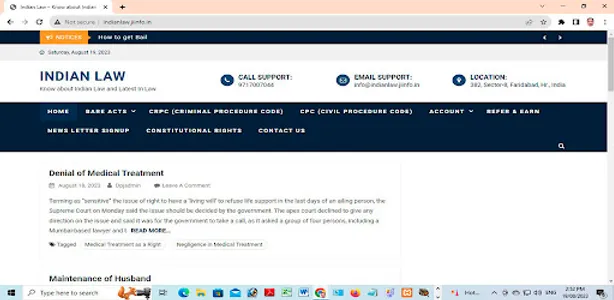 Basic Indian Law screenshot 7