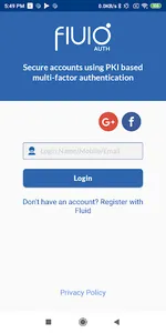 Fluid Auth Test screenshot 0