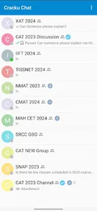 Cracku Chat - MBA Prep Group screenshot 4