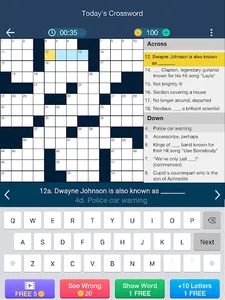 Daily Themed Crossword Puzzles screenshot 11