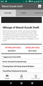 Maruti Swift:India Price, Deal screenshot 4