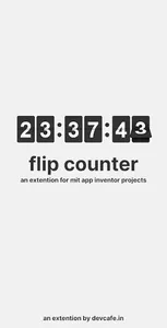 Flip Counter Demo - extension  screenshot 1