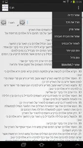 Hebrew Bible screenshot 2