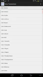 Latin Bible screenshot 1