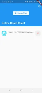 MITM NoticeBoard Client screenshot 1