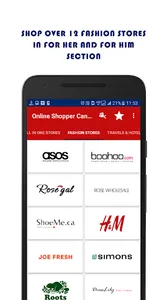 Online Shopping Canada screenshot 1
