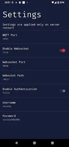 Narada : MQTT Broker screenshot 1