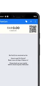 FairCoin Wallet screenshot 0