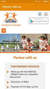 Ignited Minds School screenshot 1