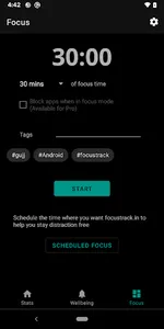 Focustrack.in Digital Wellness screenshot 2