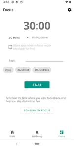 Focustrack.in Digital Wellness screenshot 4