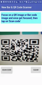 New Bar & QR Code Scanner 2018 screenshot 2