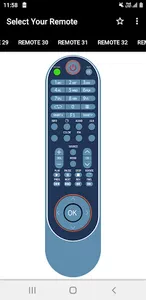 Intex TV Remote screenshot 1