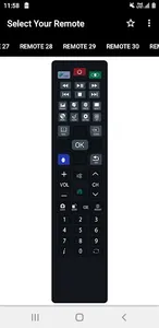 Intex TV Remote screenshot 2
