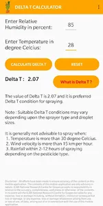 Delta T Calculator screenshot 0
