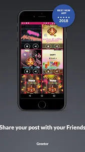 Greetor: Status Post Creator screenshot 7