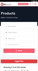 India Suppliers screenshot 1