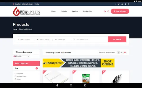 India Suppliers screenshot 6