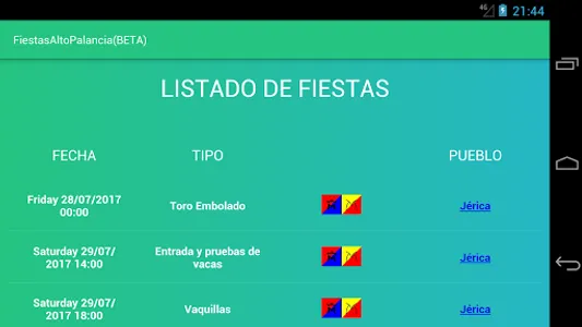 Fiestas del Alto Palancia-Fuer screenshot 0