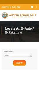 Jammu Smart eAuto App screenshot 1