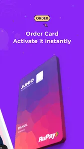 Junio: Pocket Money Card & App screenshot 2
