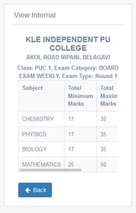 KLE Independent PU College Nip screenshot 1