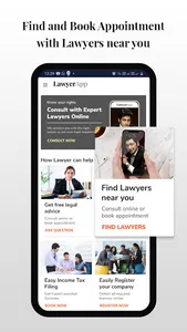 LawyerApp: Find Lawyers & Cons screenshot 3
