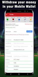Possible11 Fantasy Sports screenshot 23